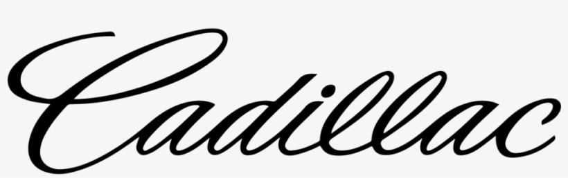 Oscar Mora Press Logos-black Cadillac - Cadillac Logo White Png, transparent png download