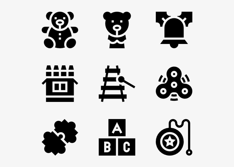Christmas Toys - Animal Head Vector, transparent png download