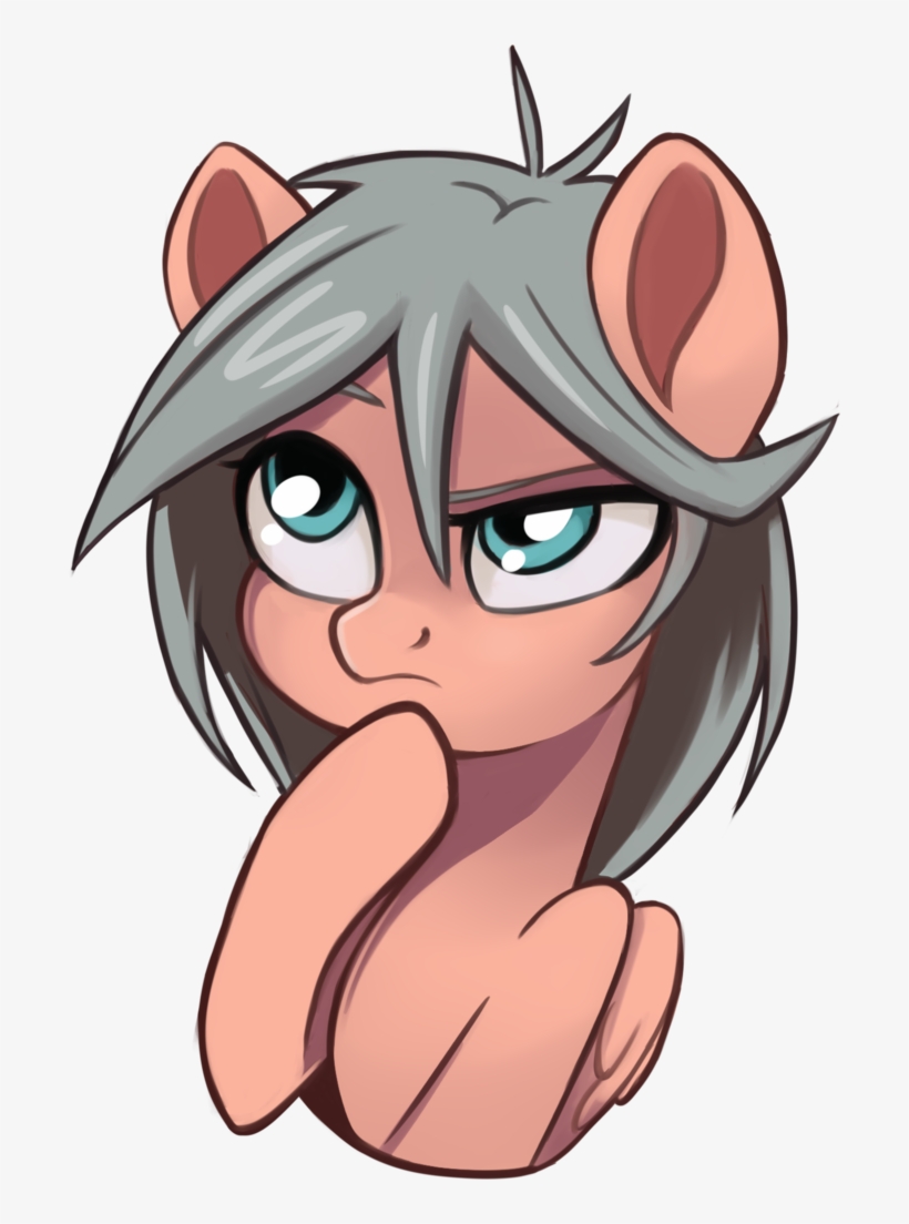 Taneysha, Bust, Emoji, Female, Mare, Oc, Oc - Cartoon, transparent png download