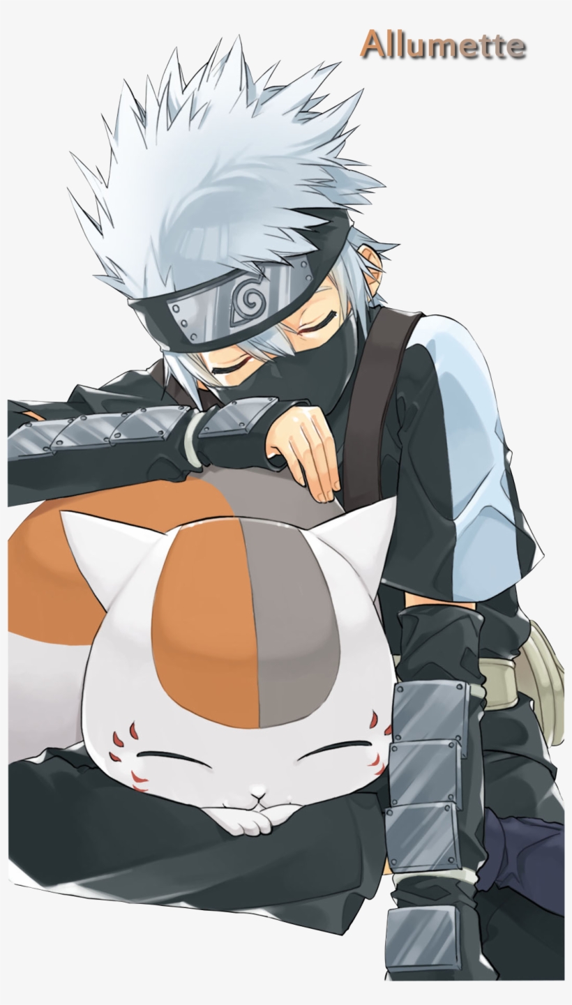 Naruto / Natsume Yuujincho ~~ Shared Seiyuu - Kakashi Nyanko Sensei, transparent png download