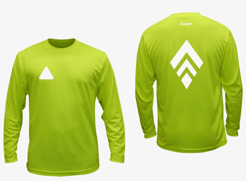 Unisex Reflective Long Sleeve Shirt - Shirt, transparent png download