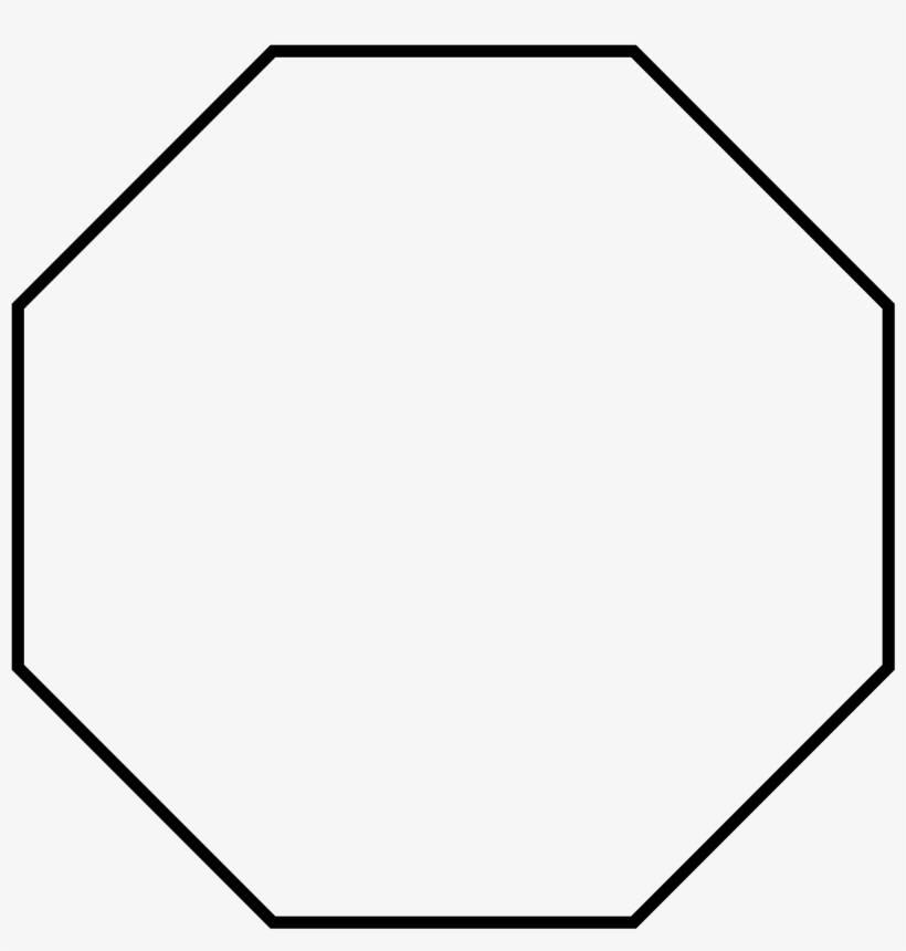 Open - Regular Octagon, transparent png download