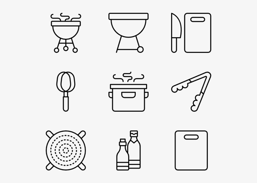 Chef - Line Art, transparent png download