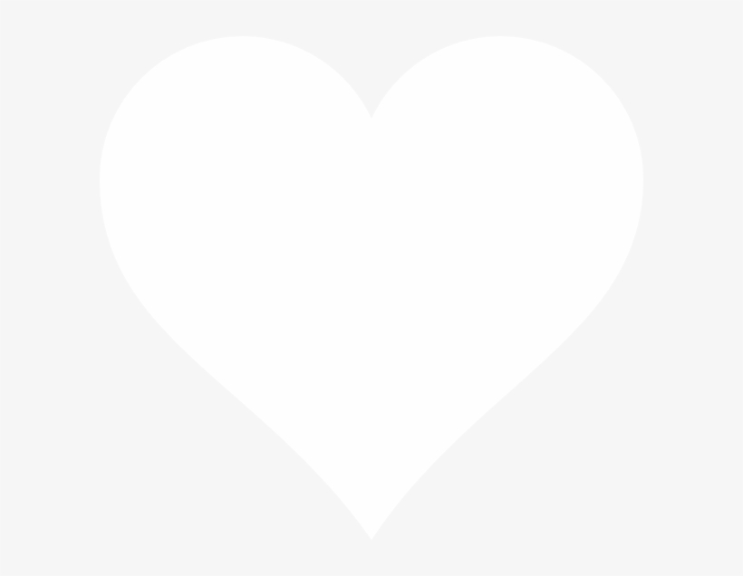 White Line Heart, transparent png download