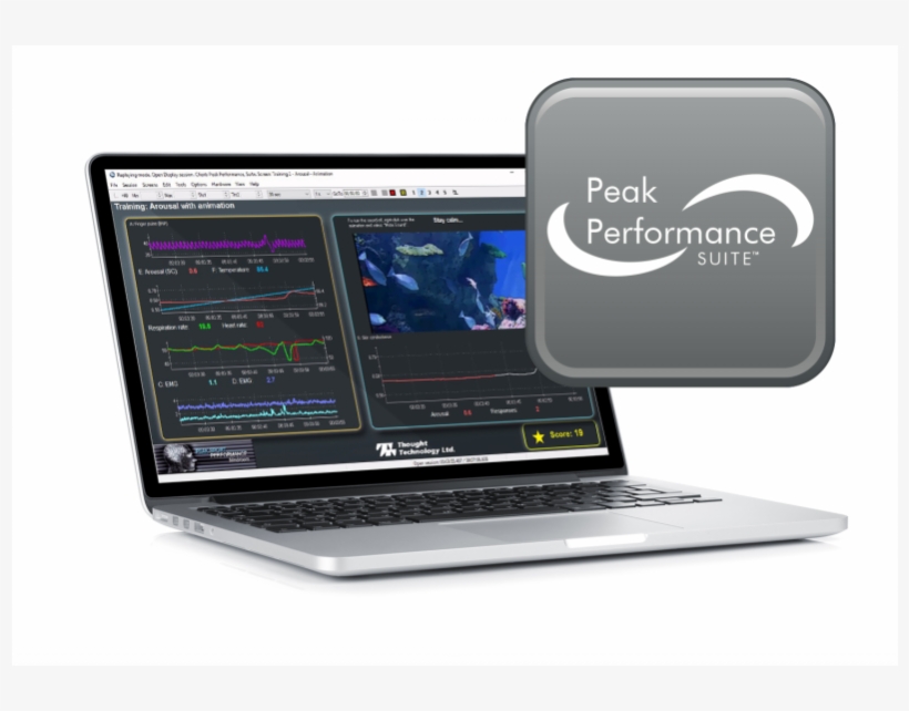 Thought Technology Peak Performance Suite Sa Thought - Netbook, transparent png download