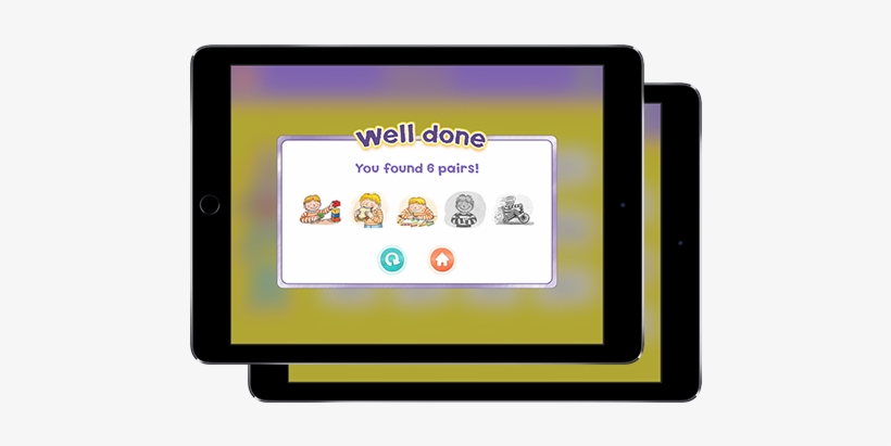 A Review Screen At The End Of Each Game Shows The Sticker - Display Device, transparent png download