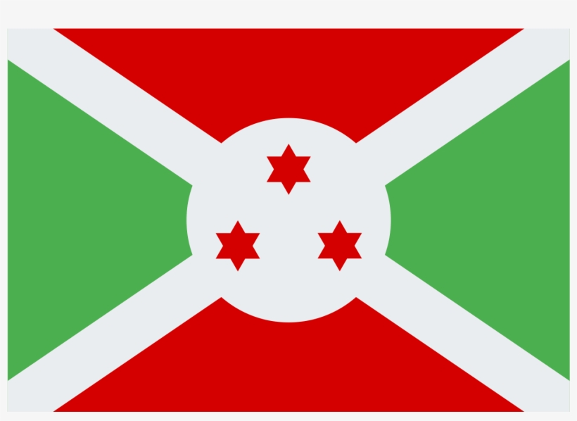 Burundi Icon - Burundi Flags, transparent png download