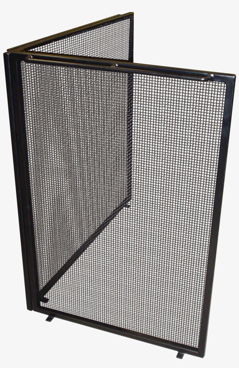 Fireplace Screen - Corner Fireplace Screen, transparent png download