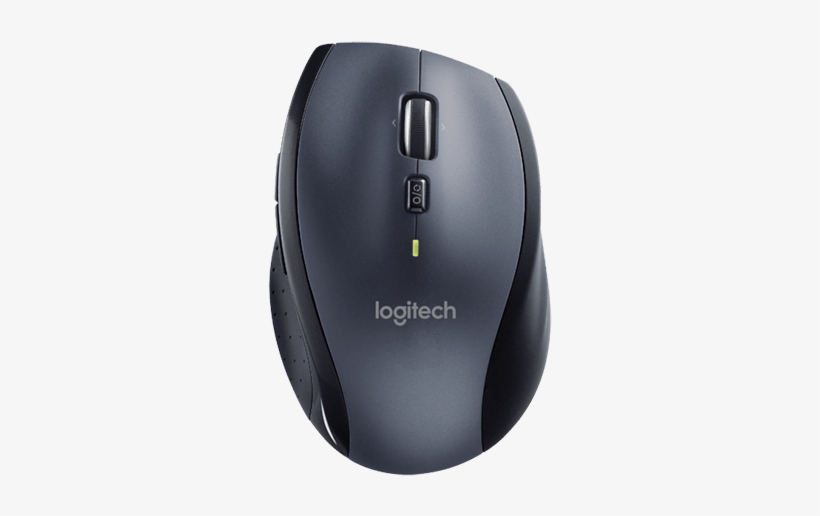 Marathon Mouse M705 - Logitech M705 - Wireless Laser Mouse - Silver, transparent png download