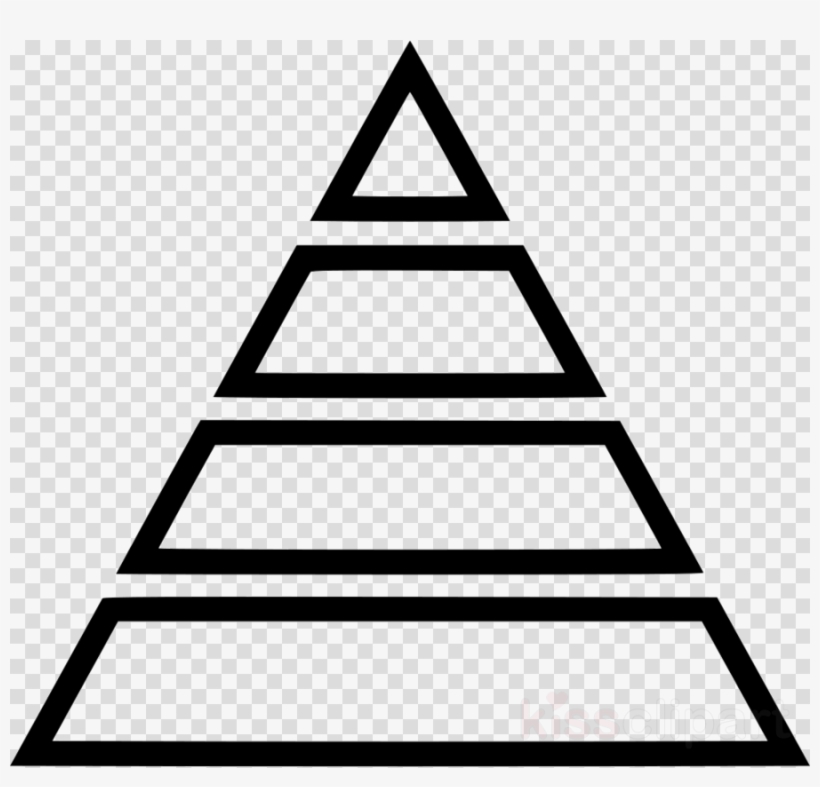 Download Radiation Hazard Symbol Clipart Hazard Symbol - Black And White Pyramid Clipart, transparent png download