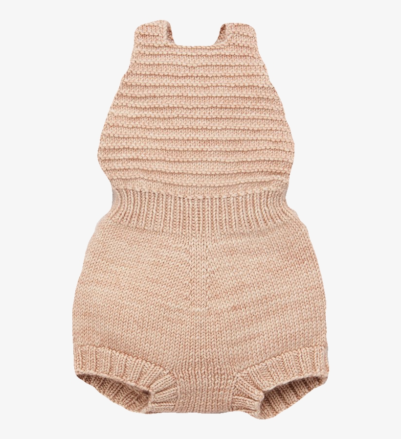 Misha & Puff Layette Sugar Maple Sunsuit, Shell - Woolen, transparent png download