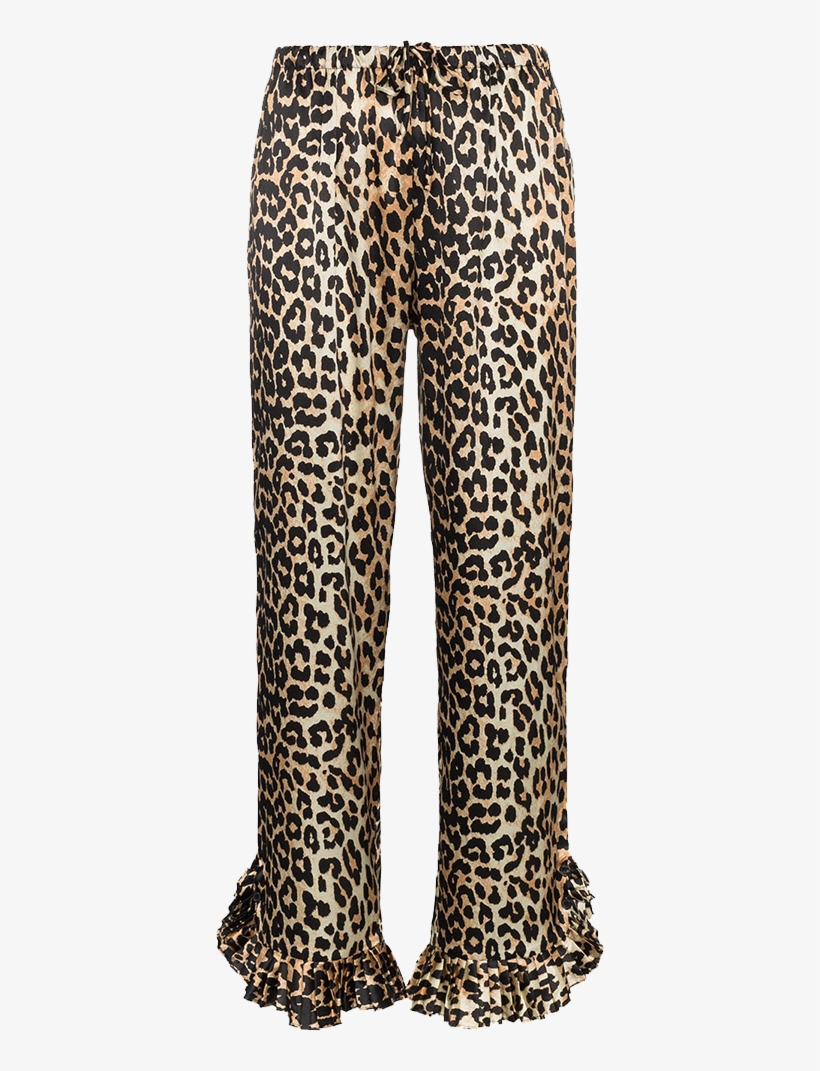 Veronica Beard Spur Midi Dress - Ganni Dufort Silk Leopard 34, transparent png download