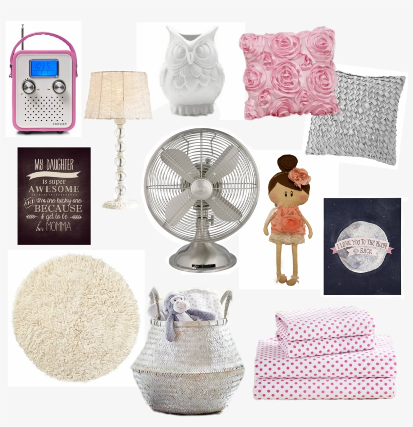 Hunter 90400 All-metal 12 In. Table Fan - Brushed Nickel, transparent png download