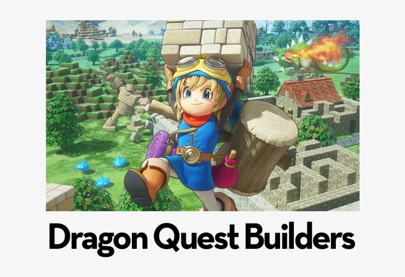 There Are So Many Great Titles On The Platform From - Dragon Quest Builders - Day One Edition [ps4 Game], transparent png download