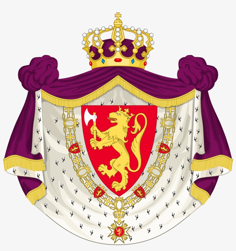 Royal Coat Of Norway, transparent png download