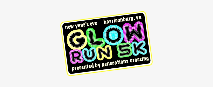 The New Year's Eve Glow Run 5k Presented By Generations - Virginia, transparent png download