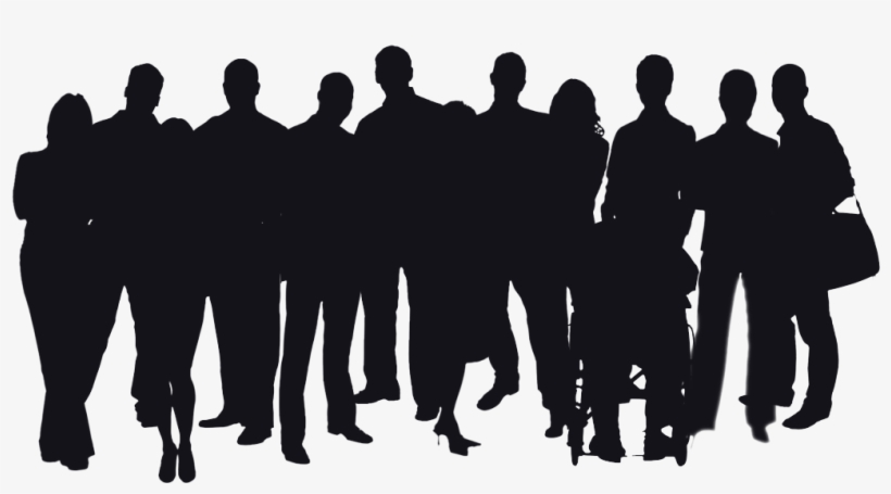 How To Enable External Sharing For Office 365 Group - Silhouette Of People With Arms Around Each Other, transparent png download
