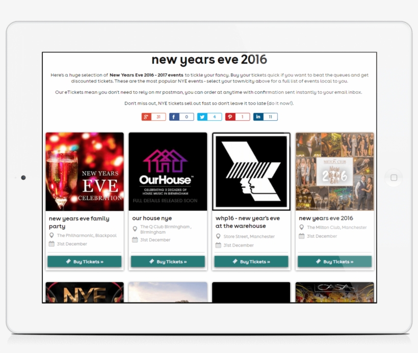 Free Tickets Sales Service - Christmas Champagne, transparent png download