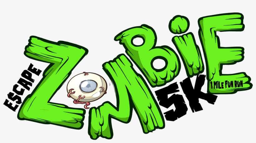 Volunteers The Escape K - Zombie Fun Run Graphics, transparent png download