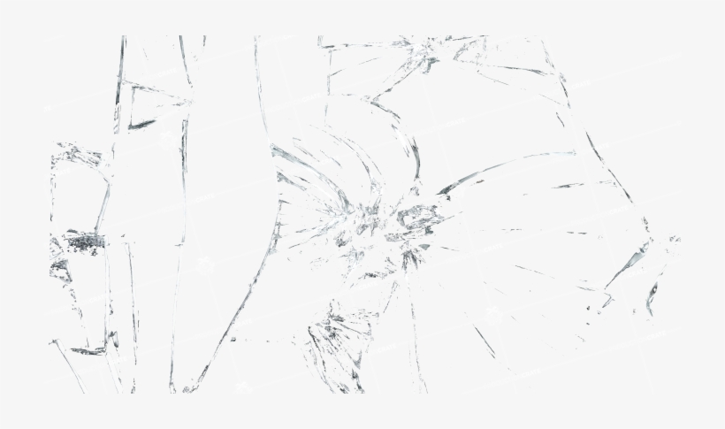 Broken Glass - Glass, transparent png download