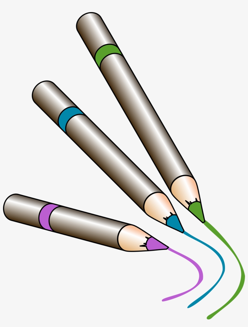 Clipart Resolution 1887*2400 - Coloring Pencils Clipart Png, transparent png download