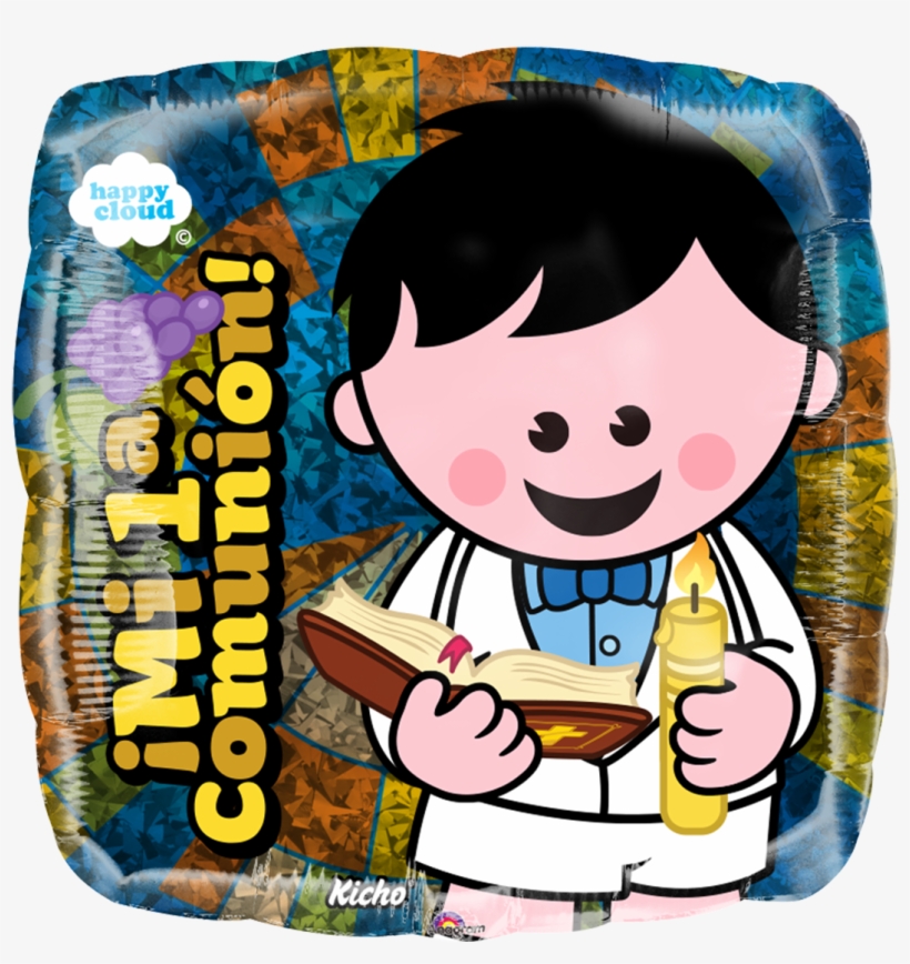 Happy Cloud Primera Comunion Niño - Toy Balloon, transparent png download