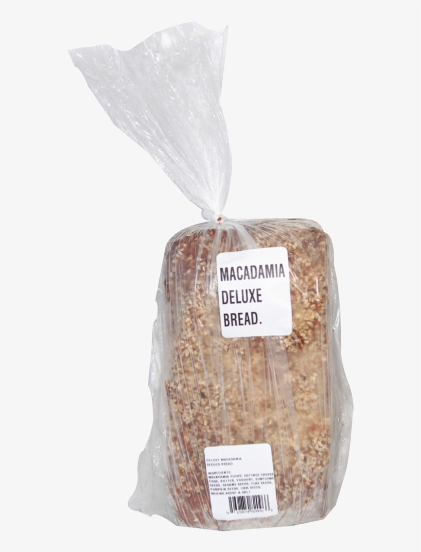 Deluxe Macadamia Seeded Bread - Whole Wheat Bread, transparent png download