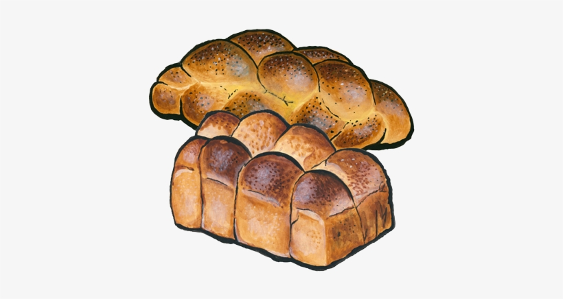 Bread Loaf Png Download - Jewish Bread Png, transparent png download