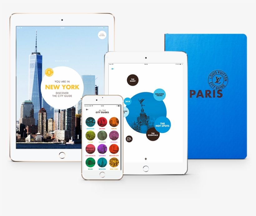 Louis Vuitton Louis Vuitton City Guide App, transparent png download