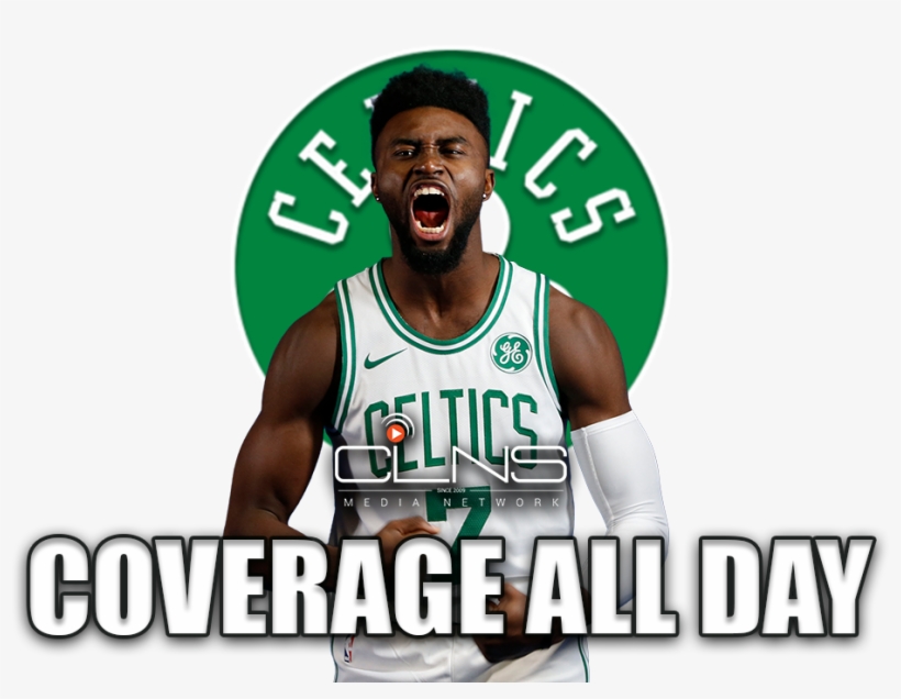 Bucks Vs Celtics Post-game Press Conferences - Jaylen Brown Autographed Photograph - 8x10 Coa, transparent png download