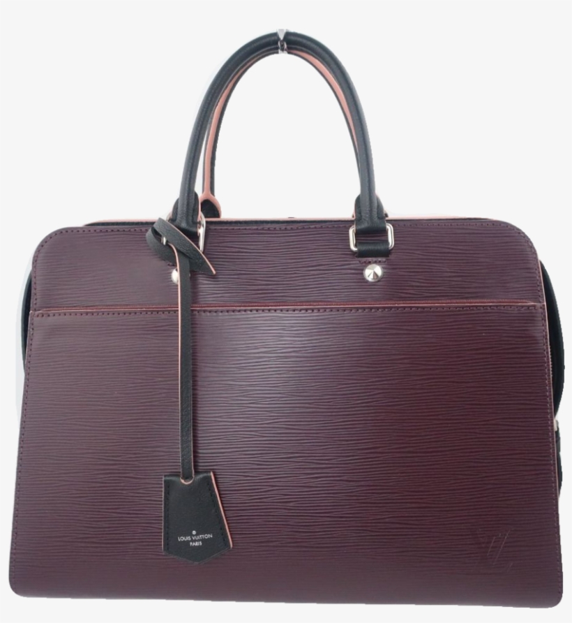 Louis Vuitton Vaneau Gm Epi Leather Violet Bag - Handbag, transparent png download