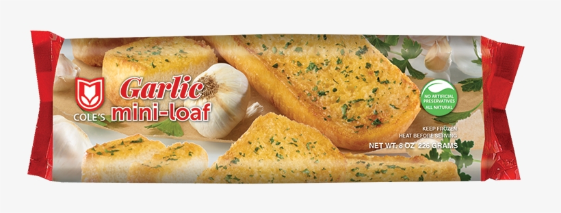 Garlic Mini-loaf - Bun, transparent png download