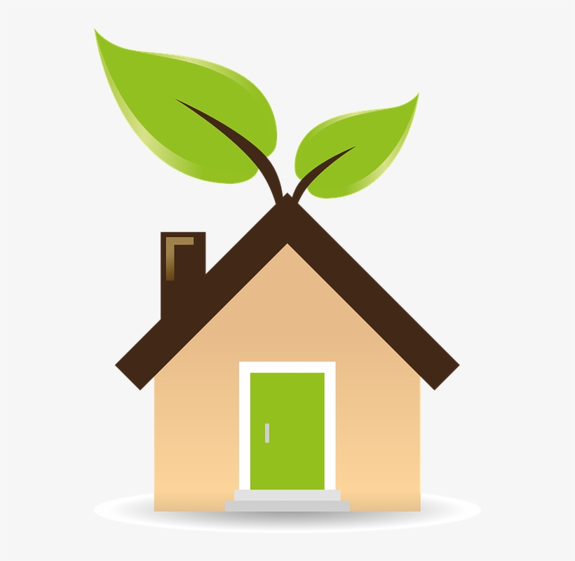 5 Eco-friendly Home Building Methods - Green Energy Clipart, transparent png download