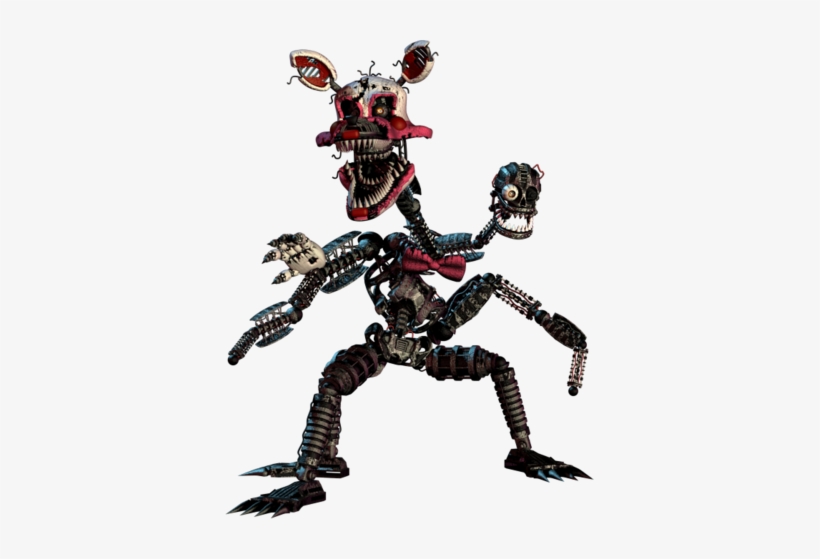 File - Nightmaremangle - Funko 5" Articulated Five Nights At Freddy's - Funtime, transparent png download
