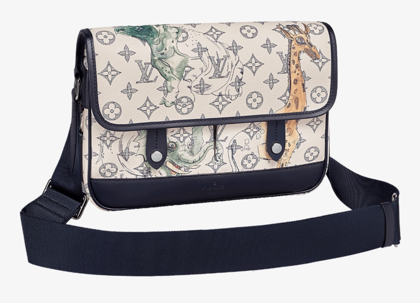 M54254 - Louis Vuitton Lion Messenger Bag, transparent png download