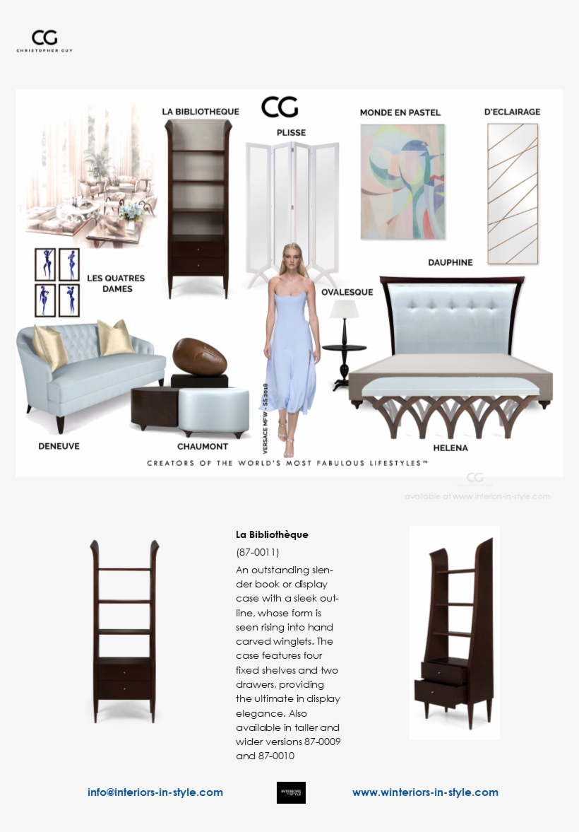 87-0011 La Bibliotheque An Outstanding Slender Book - Shelf, transparent png download