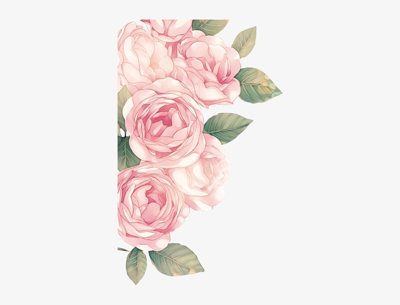 Roses Png By Dothenyancat On Deviantart - Розовые Цветы Png Акварель, transparent png download
