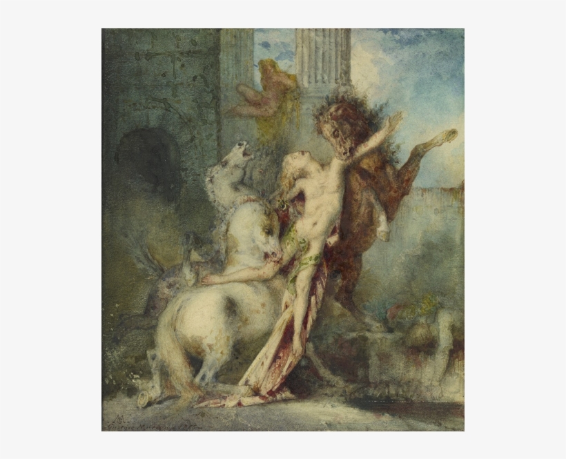 The Golden Legend May Have Framed The Event For Caravaggio - Diomedes Devoured By Horses, transparent png download