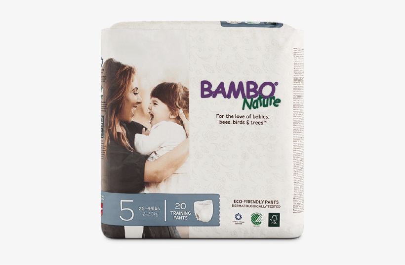 Eco-friendly Training Pants - Bambo Nature Diapers, transparent png download