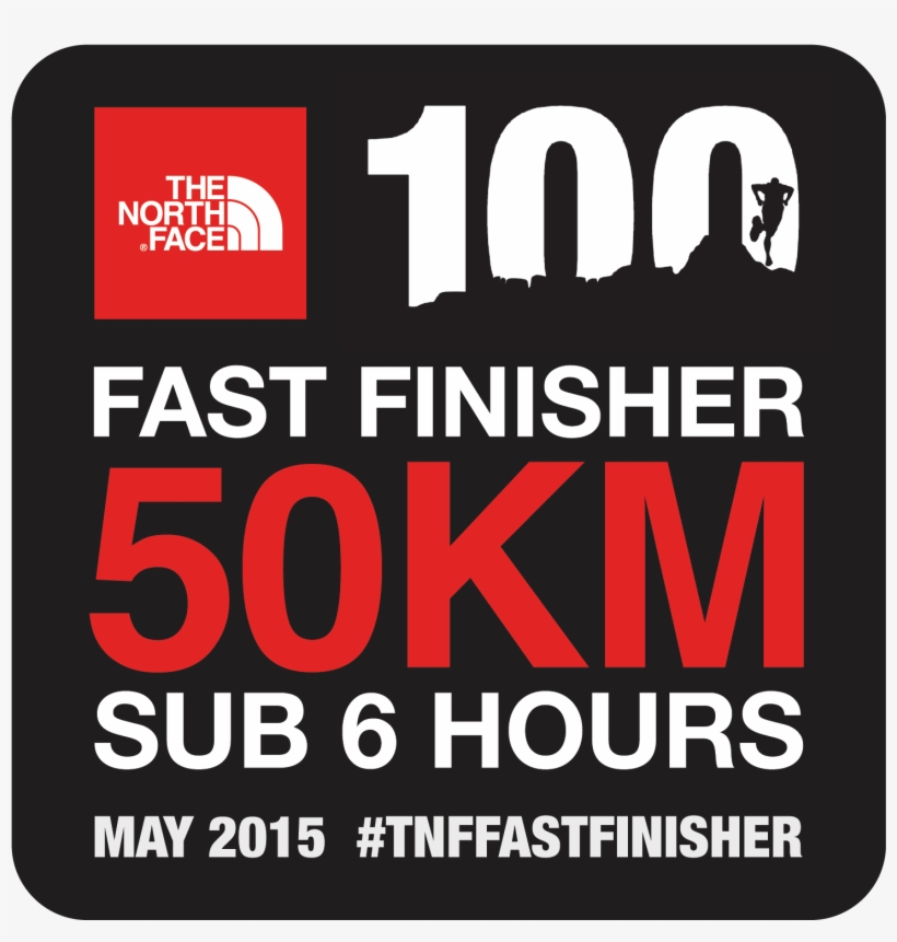 For Those Who Made It Through The 50km Course In Less - North Face, transparent png download