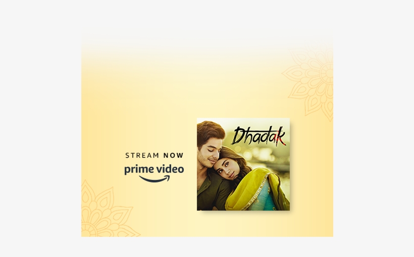 All Videos Movies, Tv Shows And Amazon Originals Movies - Dhadak Movie, transparent png download