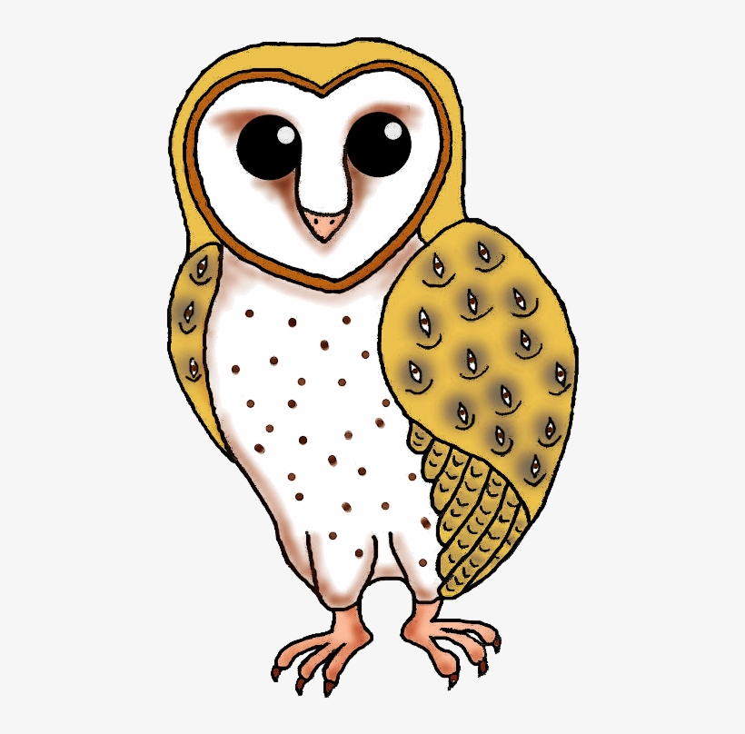 Barnie Barn Owl Cartoon Transparent Png 542x800 Free