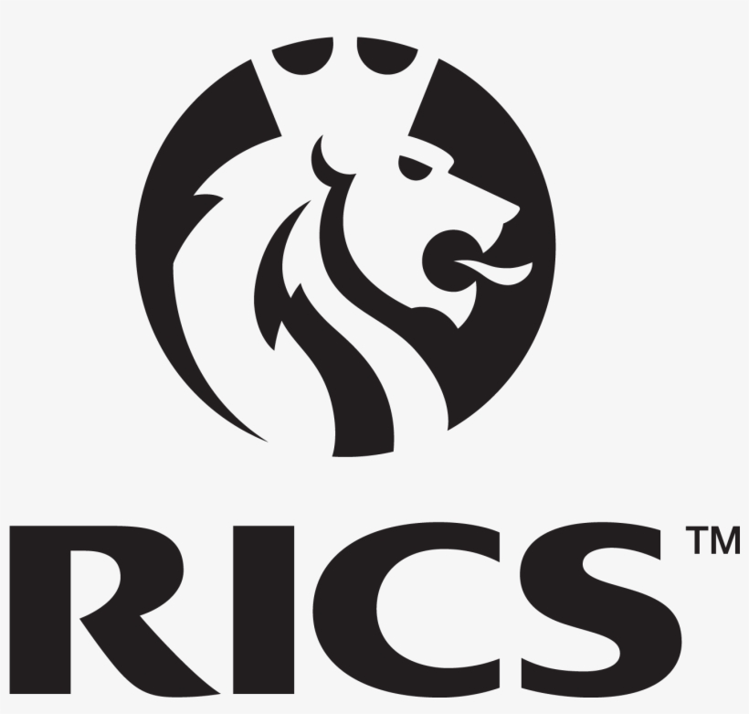 Rics Stacked Tm Logo Black - Royal Institution Of Chartered Surveyors, transparent png download