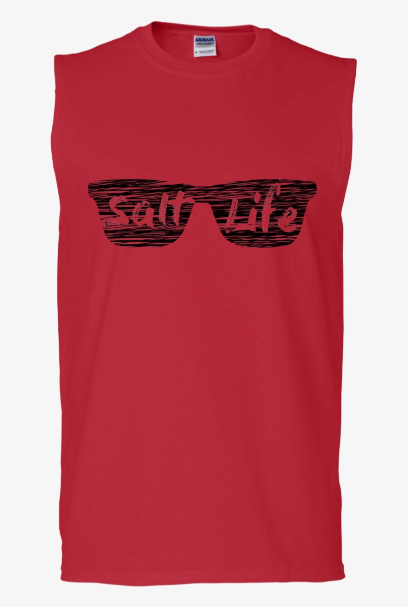 Salt Life Sunglasses Men's Shirts - Sleeveless T-shirt, transparent png download