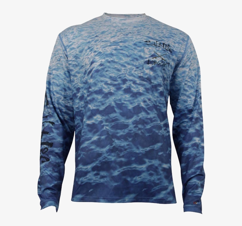 Image Of Salt Life Pocket Long Sleeve - Sleeve, transparent png download