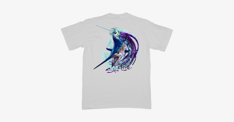 Salt Life Marlin Lure Youth Short Sleeve Tee - Swordfish, transparent png download