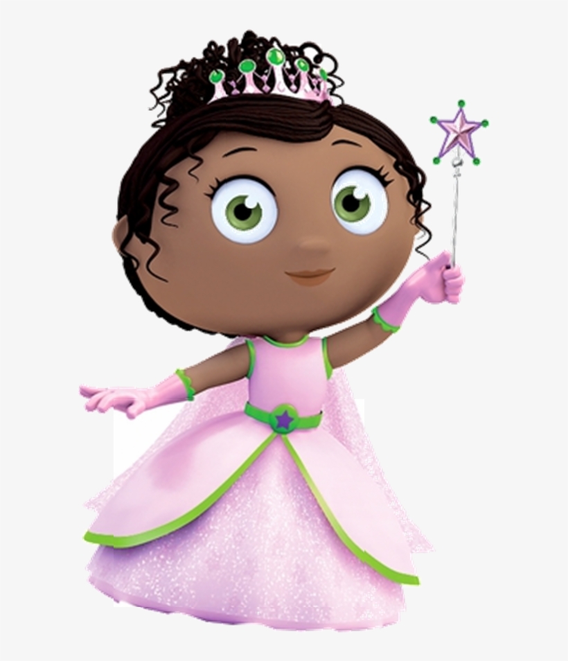 Princess Pea - Super Why Characters, transparent png download