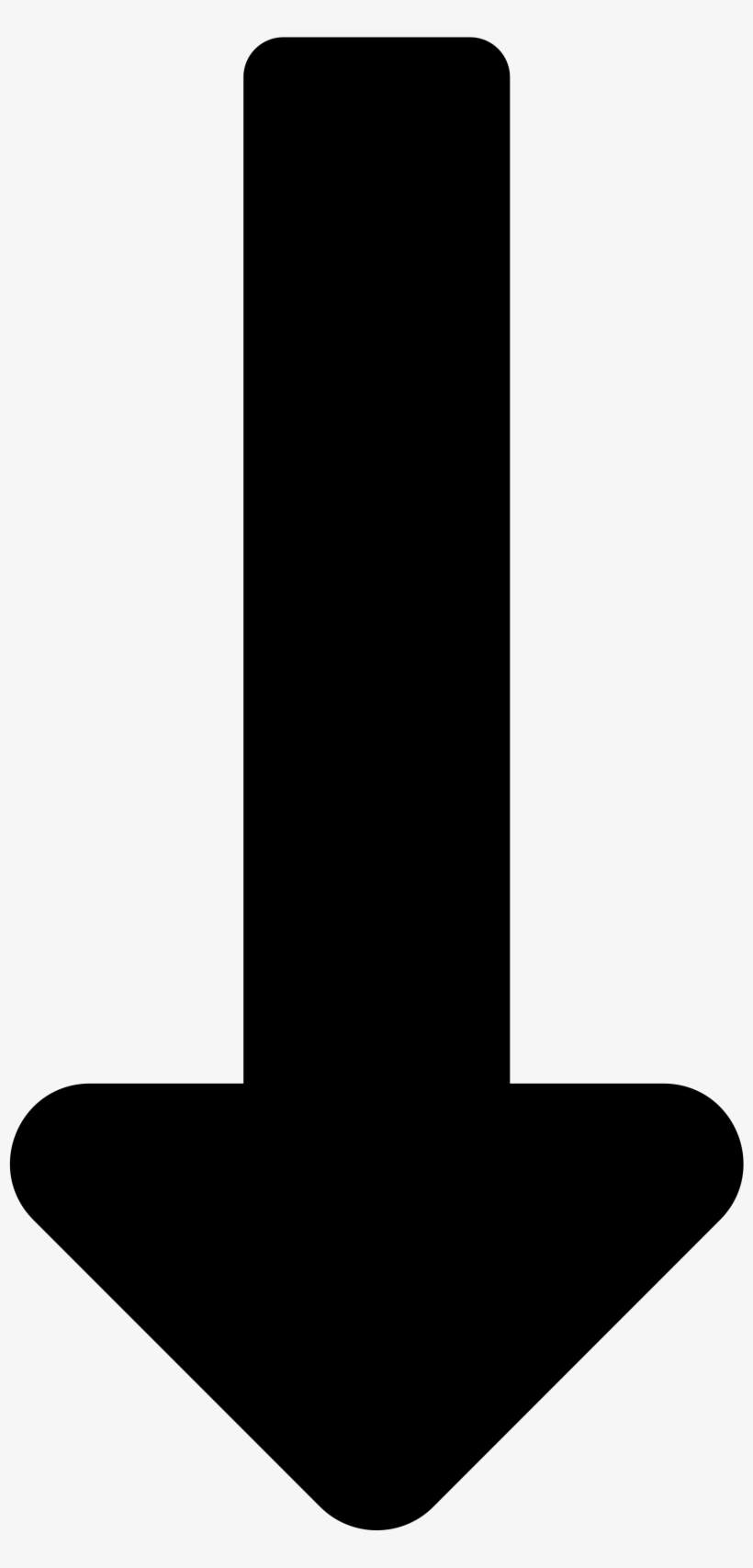 Open - Arrow Down Clip Art, transparent png download