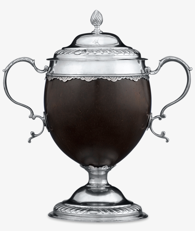 George Iii Silver Mounted Coconut Cup - Ceramic, transparent png download