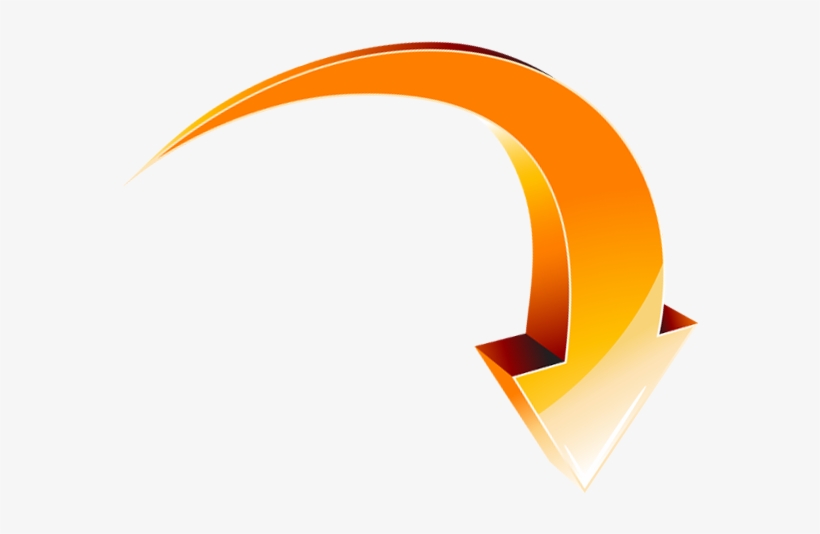 Curved Arrow - " - Curved Arrow, transparent png download